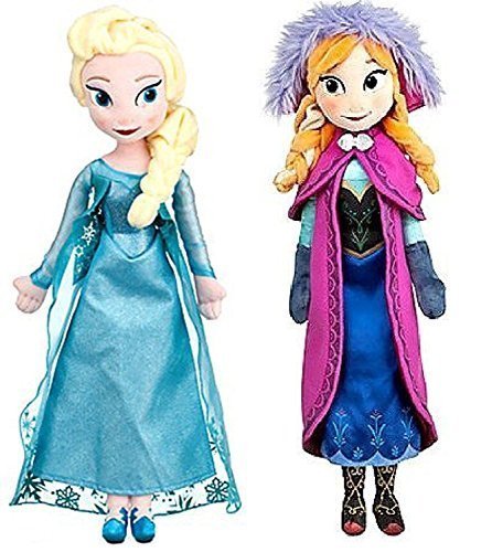 elsa and anna doll set