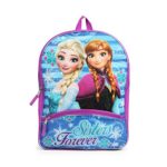 Disney Frozen Elsa and Anna Purple 16 Inch Backpack School Bag