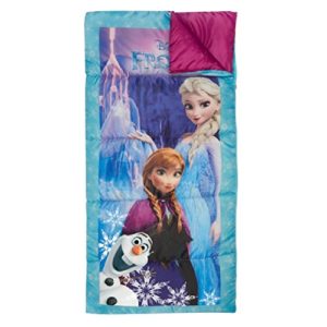 disney frozen sleeping bag with pillow