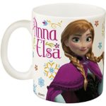 Zak Designs Disney Frozen 11 oz. Ceramic Coffee Mug, Elsa & Olaf