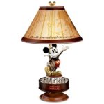 Disney Mickey Mouse Lamp with Spinning Animation Base and Silhouette Shade by The Bradford Exchange
