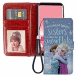 Samsung Galaxy S8 Disney Sister Frozen Wallet Case (2017) 5.8 Inch