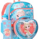 Disney Frozen Elsa 5 Piece Backpack With Insulated Lunch Bag