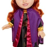 Disney Frozen 2 Anna Travel Doll – Features Violet Travel Cape Boots & Hairstyle – Ages 3+, 14 In