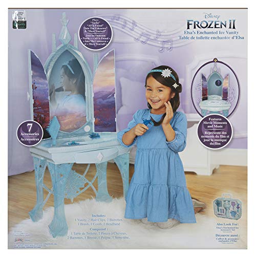 disney frozen snow glimmer vanity set