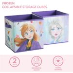 Polycanvas Disney Frozen 2 Collapsible Storage Cubes, Set of 2, 10″x10″