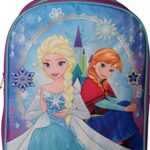 Group Ruz Disney Frozen Elsa & Anna 15″ Backpack (Purple-Blue)