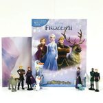 Phidal – Disney Frozen 2 My Busy Books – 10 Figurines and a Playmat