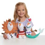Disney Frozen Olaf Presents 3-Piece Plushie Stuffed Animal Pack, Officially Licensed Kids Toys for Ages 3 Up, Small Gifts and Presents, Amazon Exclusive