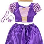 Disney Princess – 27 Piece Dress Up Trunk with Accessories – Ariel, Rapunzel, & Belle