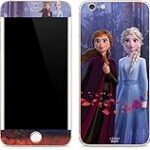 Skinit Decal Phone Skin Compatible with iPhone 6/6s Plus – Officially Licensed Disney Frozen II Anna and Elsa Design