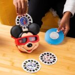 View Master Mickey Mouse Deluxe Set, Disney 100 Edition – STEM, Retro, Fun Learning Toy for Kids and Adults, Toddlers, Ages 3+