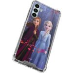 Skinit Clear Phone Case Compatible with Galaxy A13 5G – Officially Licensed Disney Frozen II Anna and Elsa Design