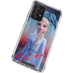 Skinit Clear Phone Case Compatible with Galaxy A52 5G – Officially Licensed Disney Frozen II Elsa Design