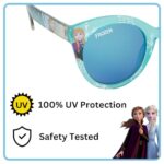 Sun-Staches Frozen Sunglasses for Kids | Elsa and Anna Official Disney Princess Arkaid Shades with UV400 | One Size Fits Most Kids