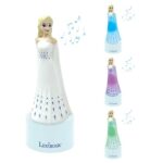 Lexibook Frozen, Nightlight and Speaker for Children’s Room, Color Change, Soft Light, Battery Operated, Blue/White, NS01FZ