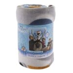 Disney Frozen, “Out in the Cold” Fleece Throw Blanket, 46″ x 60″, Multi Color, 1 Count