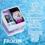 Accutime Frozen Elsa and Anna LCD Watch with Silicone Band