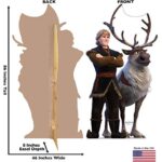 Cardboard People Kristoff & Sven Life Size Cardboard Cutout Standup – Disney’s Frozen II (2019 Film)