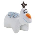 Pillow Pets Disney Frozen II Olaf Snowman Sleeptime Lite – Stuffed Animal Plush Nightlight , White