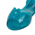 Frozen Anna Light Up Shoes, Official Disney Princess Light-Up Costume Shoes with Snowflake Emblem, Kids Size 11/12 Medium