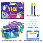 Skillmatics Preschool Learning Activity – Search and Find Disney Princess, Educational Game for Kids, Toddlers Who Love Toys, Art & Craft Activities, Valentine’s Day Gifts for Ages 3, 4, 5, 6