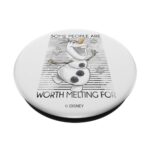 Disney Frozen Olaf Worth Melting For Sketch PopSockets Standard PopGrip