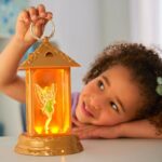 Disney Store Official Tinker Bell Light-Up Lantern from Peter Pan – Authentic Design & Detail – Ideal Gift for Tinker Bell & Peter Pan Enthusiasts – Safe & Durable Construction