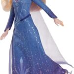 Mattel Disney Frozen Elsa Fashion Doll & Accessories, Ice-Skating Look with Removable Dress & Skates Plus 1 Pair of Shoes, Inspired by Frozen: Winter Festival