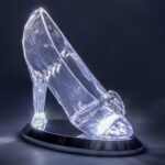 Paladone Cinderella Glass Slipper Light Officially Licensed Disney Princess Night Light, Magical Glow Mode and Standard Lighting, Collectors Gift