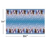 Unique Disney Frozen 2 Rectangular Plastic Table Cover – 54″ x 84″ (1 Pc.) – Stunning Rectangular Plastic Table Cover, Featuring Elsa & Anna